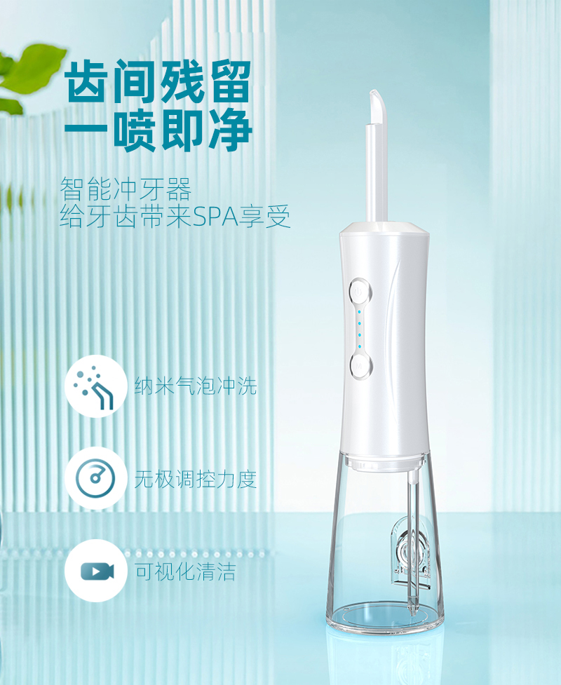 私模可视冲牙器产品